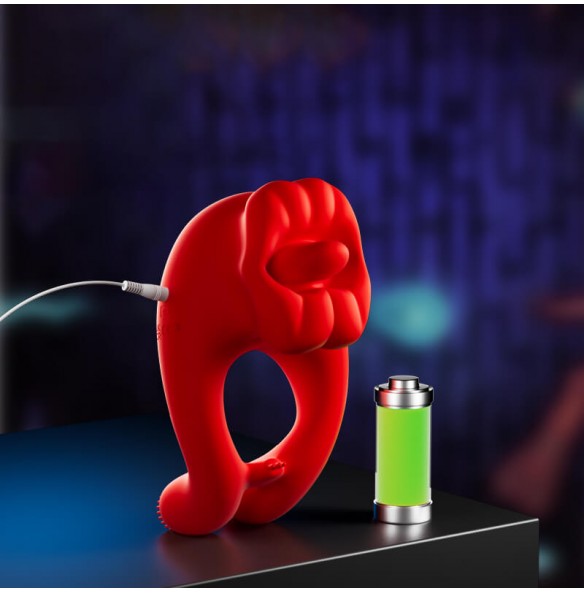 MizzZee - Vermilion Lips Lock Ring (Smart APP Model - Chargeable)